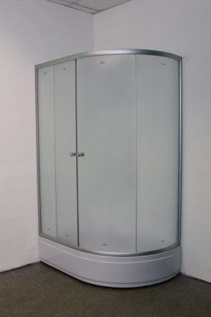 Уголок ZFM1201L душевой PARLY с поддоном (120х80х195)