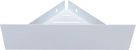 Полка Aquanet Магнум Н 28x28 белая матовая, угловая, артикул 00341542