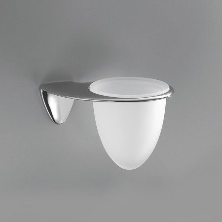 Стакан для зубных щеток Colombo Design Khala B1802.000 Белый, Хром Стакан для зубных щеток Colombo Design Khala B1802.000 Белый, Хром