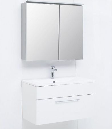 Тумба под раковину De Aqua Кубика 90 белый Тумба под раковину De Aqua Кубика 90 белый