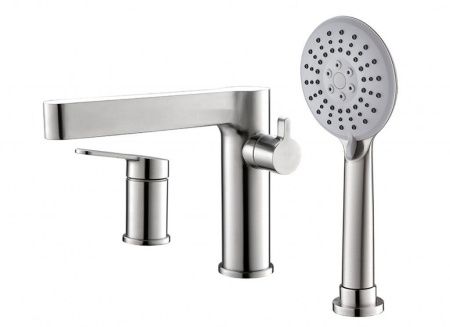 Смеситель на борт ванны BelBagno DELTA DEL-BVD3-BORO