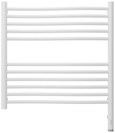 Полотенцесушитель электрический ФЛЮИД 3.0 600х600 МЭМ правый (Матовый белый), артикул 30-5821-6060