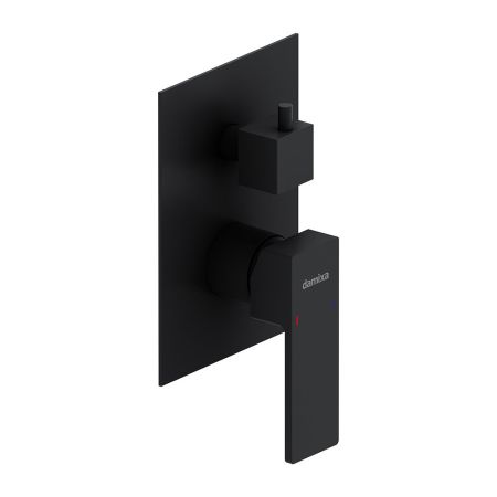 537100300 Gala встраиваемый смеситель для ванны - душа, чёрный, артикул 537100300