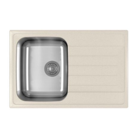 Кухонная мойка Dr. Gans ДУЭТ 26.120.B0760.403, латте, артикул 26.120.B0760.403