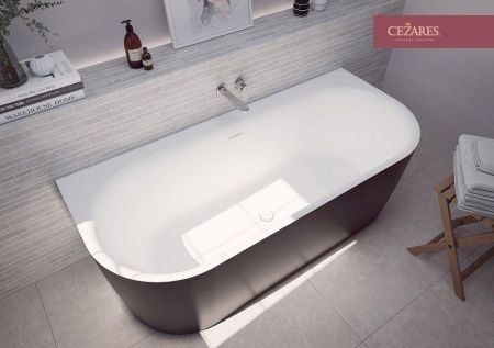 Акриловая ванна пристенная, цельная,  METAURO-INT-Wall-180-80-60, артикул METAURO-INT-Wall-180-80-60