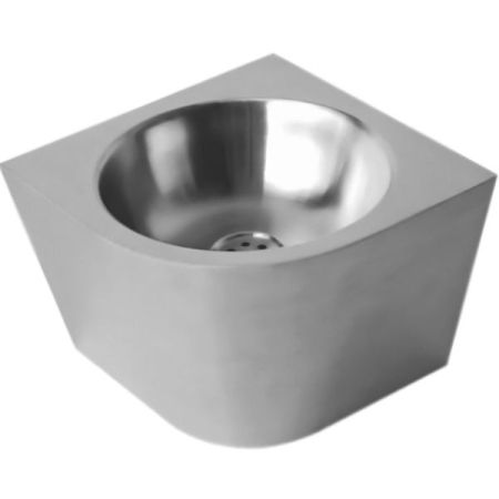 Раковина Nofer 36 13036.CLR.S. сатин, матовая