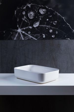 Раковина накладная Allen Brau Fantasy 50 4.11021.20 белый глянец, артикул 4.11021.20