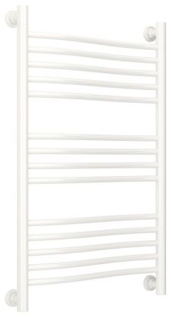 Полотенцесушитель водяной "ФЛЮИД+" 800х500 (БЕЛЫЙ)