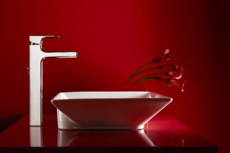 Смеситель для раковины  JACOB DELAFON STRAYT E37329-CP (хром, L-13,1 H-24), шт, артикул E37329-CP