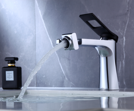 Смеситель для раковины Bronze de Luxe Element EL02XCB, хром, артикул EL02XCB