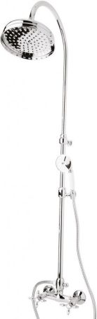 Душевая стойка со смесителем, верхним и ручным душем CEZARES NOSTALGIA-CD, артикул NOSTALGIA-CD-02-M