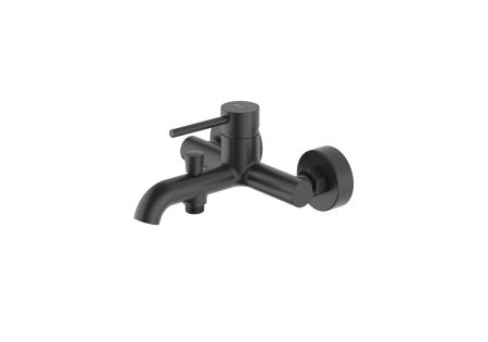 Смеситель для ванны AQUATEK, матовый черный AQ1340MB ЕВРОПА, артикул AQ1340MB