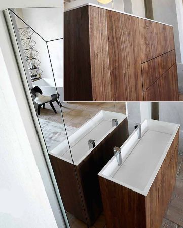 NOORTH milldue edition H2O Смеситель для раковины встраиваемый, однорычажный, цвет хром, артикул 9612