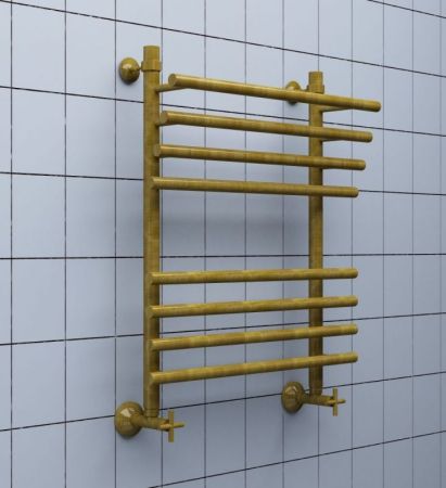 Водяной полотенцесушитель Ника Bamboo ЛБ3 100x50 Хром