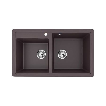 Кухонная мойка Ulgran U-200-345, шоколад, артикул U-200-345