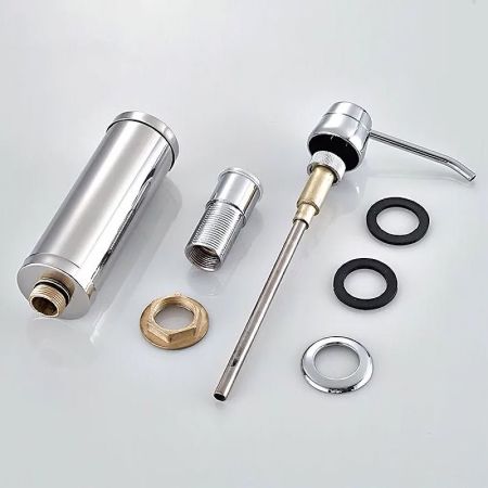 Дозатор для кухонной мойки Haiba HB405, хром, артикул HB405