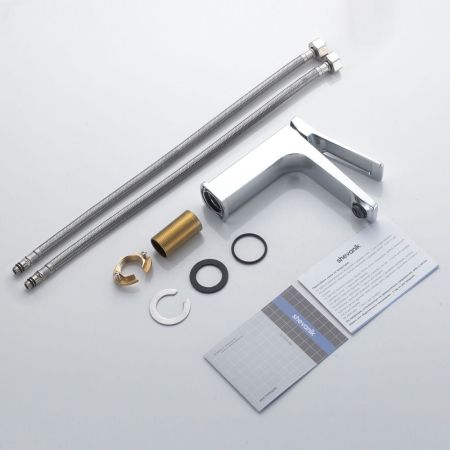 Смеситель для раковины Shevanik S4601, хром, артикул S4601