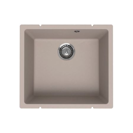 Кухонная мойка Ulgran Quartz Under 450-02, лен, артикул Under 450-02