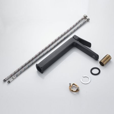 Смеситель для раковины Shevanik S9911H, черный, артикул S9911H