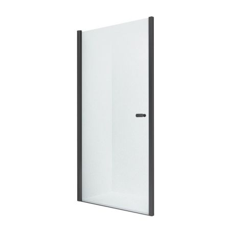 Дверь в нишу NEW TRENDY NEW SOLEO BLACK одинарная 80x195 D-0210A (черный), артикул D-0210A