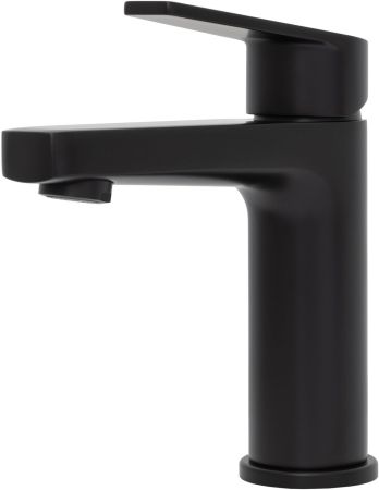 Смеситель для раковины Allen Brau Eclipse 5.E1001-31 (с донным клапаном) черный матовый, артикул 5.E1001-31