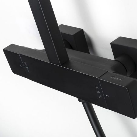 Душевая система Clever Nine Xtreme 60791 Черная матовая, артикул 60791