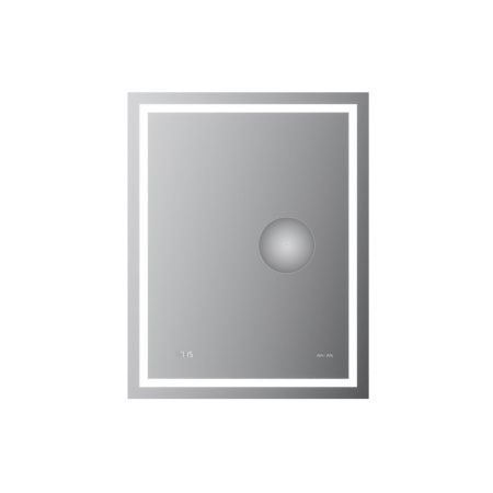 M91AMOX0553WG Универсальное зеркало с контурной Led-подсветкой, часами и косметическим зеркалом, 55 M91AMOX0553WG Универсальное зеркало с контурной Led-подсветкой, часами и косметическим зеркалом, 55