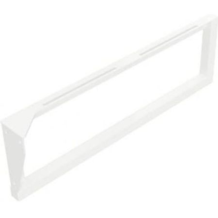 HOTEL Консоль для умывальника с полотенцедержателем 490 мм, белая, максимальная нагрузка 50 кг, левая