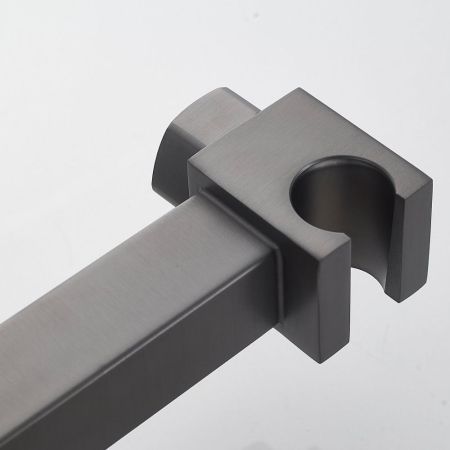 Гигиенический душ со смесителем Raffine F237T, оружейная сталь