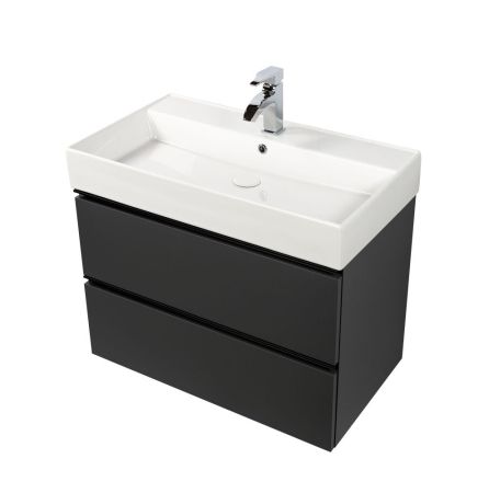 Комплект мебели Visobath Granada, 800 мм, цвет пепельный матовый лак (Ceniza), артикул 87521/Ceniza