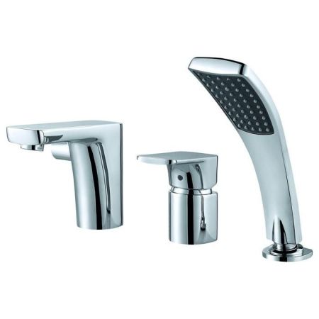 Смеситель на борт ванны D&K Berlin Freie DA1434901 Хром, артикул DA1434901