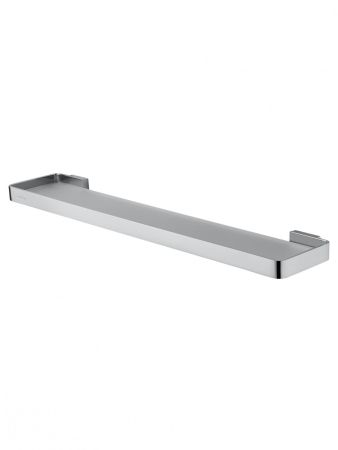 Стеклянная полка для ванной WONZON & WOGHAND LOTTE, Хром (WW-8327A)