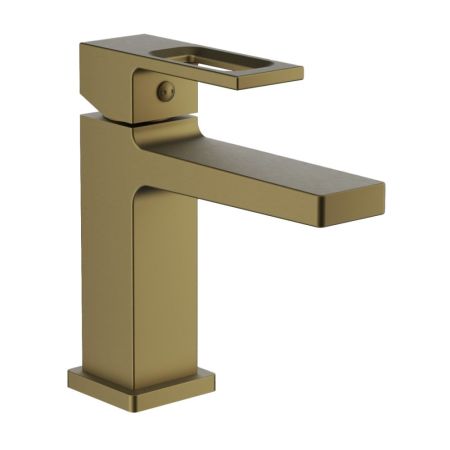 Смеситель для раковины BELZ B10658-5, брашированное золото