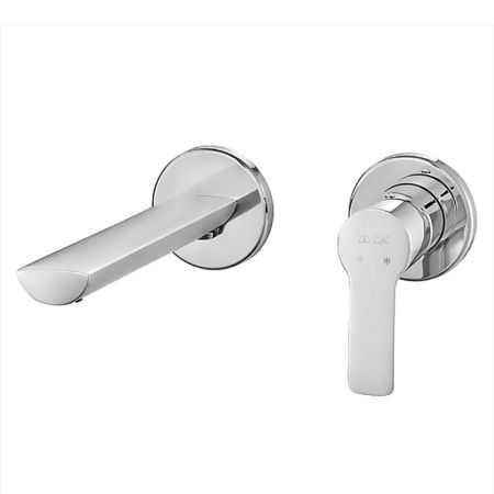 Смеситель для раковины E.C.A. Luna 102105130 Хром, артикул 102105130