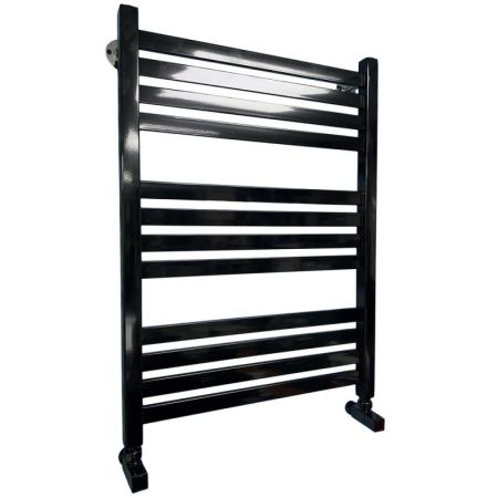 Водяной полотенцесушитель Ника Modern ЛМ 6 80x50 Черный 12 перекладин