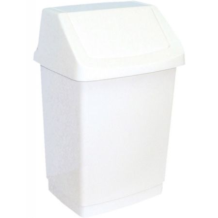 Ведро для мусора Merida B8D Белое