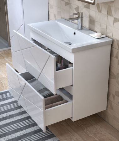 Тумба под раковину напольная VIGO Geometry tn.bsf.GEO.FOS.70.2Y, 70 см, артикул tn.bsf.GEO.FOS.70.2Y