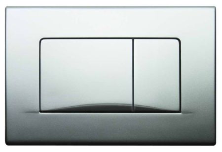 Schwab DotsDuo, панель смыва с двумя клавишами, цвет глянцевый хром, артикул 5870835