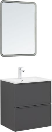 Тумба под раковину Aquanet Арт 60 ясень графит, артикул 00329063