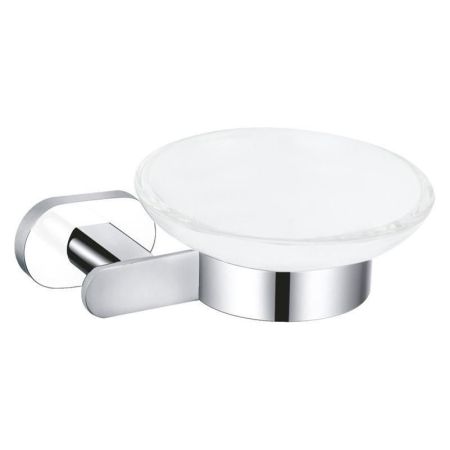 Мыльница Rav Slezak YUKON YUA0300CB, хром/белый, артикул YUA0300CB