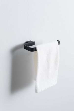 Держатель для полотенец Allen Brau Infinity 6.21010-31 черный матовый, артикул 6.21010-31