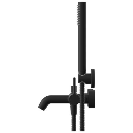 Смеситель для ванны FILARETE Roun FL2120BL, черный