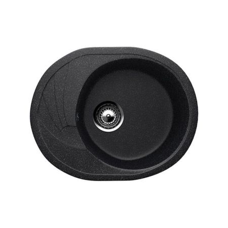 Кухонная мойка Ulgran U-403-308, черный, артикул U-403-308