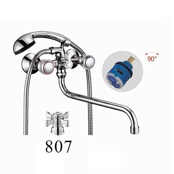 Смеситель для ванны D-Lin D146807, хром