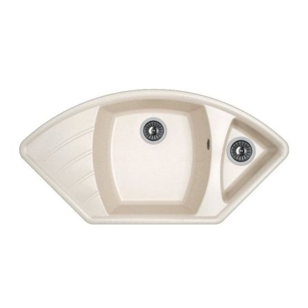 Кухонная мойка Dr. Gans ГАБИ 25.050.E1015.401, белый, артикул 25.050.E1015.401