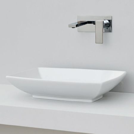 Artceram JAZZ раковина накладная без отверстий под смеситель 60х40см, цвет белый матовый