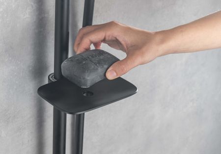 Душевой гарнитур 3jet 73см AQUATEK, матовый черный AQ2011MB, артикул AQ2011MB