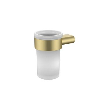 Стакан для зубных щеток IDDIS Petite нержавеющая сталь, золото матовое (PETG0SGi45)