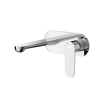 STYLUS-BLI1-NOP-W0 Смеситель для раковины встраиваемый с внутренней частью, без донного клапана, черный матовый