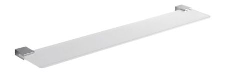 Gedy Kansas, стеклянная полка, длина 60 см, цвет хром, артикул 3819/60(13)